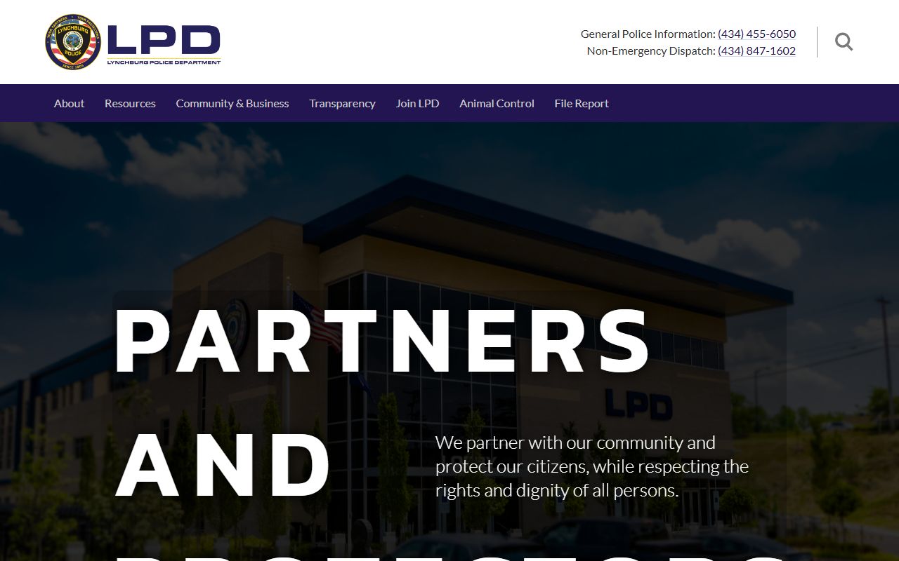 Lynchburg criminal court records - Police Department FOIA and public records