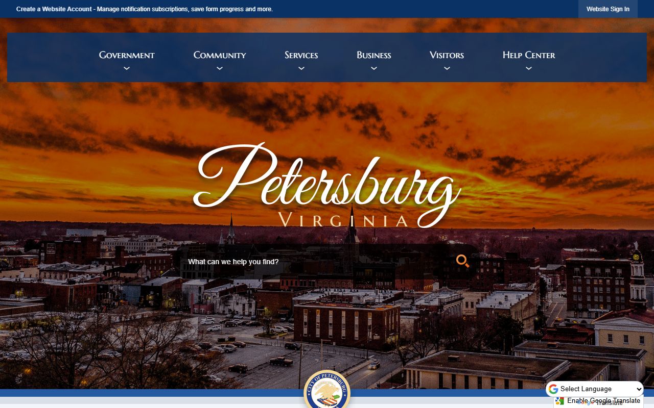 Petersburg criminal court records - Petersburg city government website