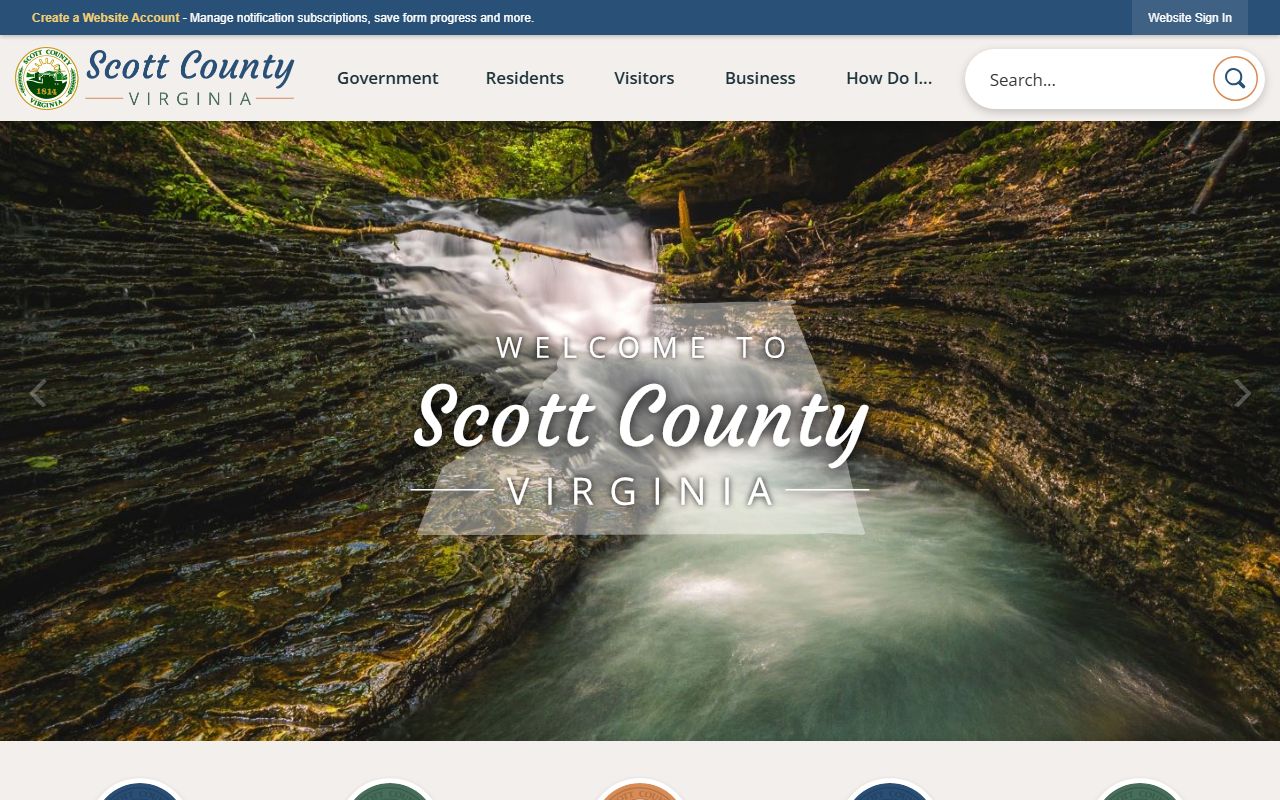 Scott County Government website for Scott County criminal court records